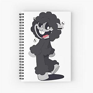 Nightmare Critters Baba Chops Poppy Playtime Chapter 4 Spiral Notebook