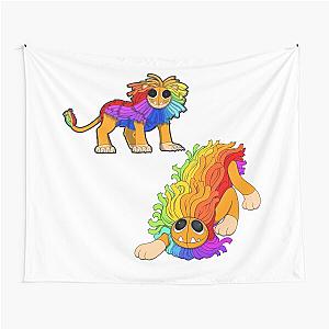 Poppy Playtime Chapter 4 Yarnaby Lion Tapestry