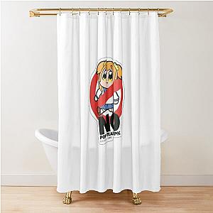 NO Pop Team Epic Shower Curtain
