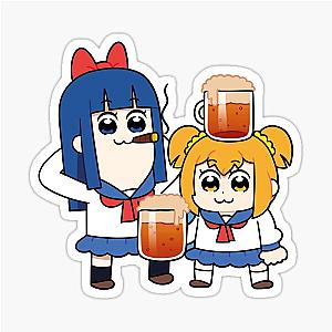 Pop Team Epic - Drinking Buddy Sticker