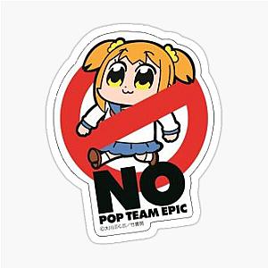 No Pop Team Epic Sticker