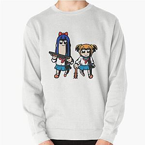 Pop Team Epic Popuko Pipimi Pullover Sweatshirt