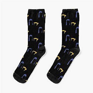 Pop Team Epic - Pipimi and Popuko Silhouette Socks