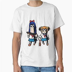 Pop Team Epic Popuko and Pipimi Classic T-Shirt