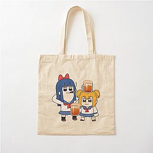 Pop Team Epic Drinking Buddy Cotton Tote Bag