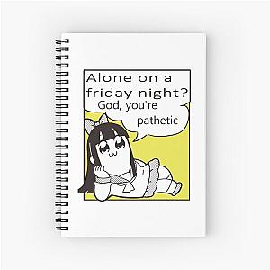 Pop Team Epic God Youre Pathetic Spiral Notebook