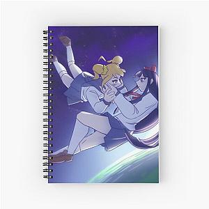 Pop Team Epic in Space Spiral Notebook