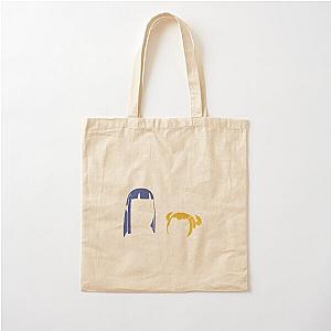 Pop Team Epic - Pipimi and Popuko Silhouette Cotton Tote Bag