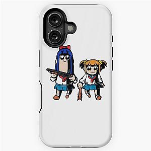 Pop Team Epic Popuko and Pipimi iPhone Tough Case