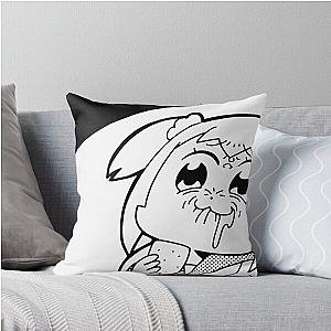 Pop Team Epic Suck a Lemon Throw Pillow