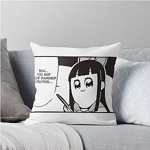 Pop Team Epic Meme Throw Pillow
