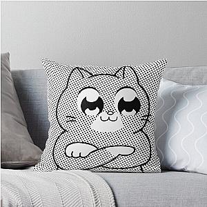 Pop Team Epic Cat Throw Pillow