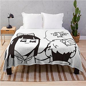 Pop Team Epic Meme Throw Blanket