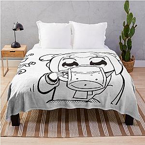 Pop Team Epic Beer Meme Throw Blanket