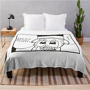 Pop Team Epic You Are a Mother F? Throw Blanket