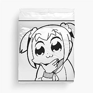 Pop Team Epic - Hmmm Duvet Cover