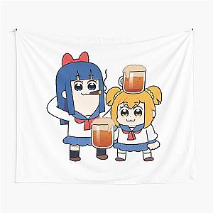 Pop Team Epic - Drinking Buddies Tapestry