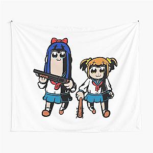 Pop Team Epic Popuko & Pipimi Tapestry