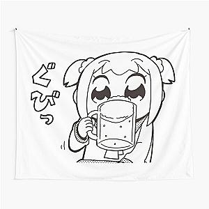 Pop Team Epic Beer Meme Tapestry