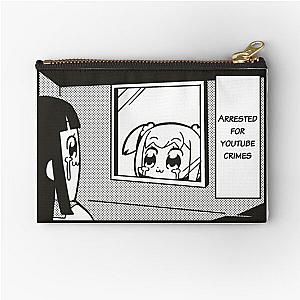 Pop Team Epic Crimes Meme Zipper Pouch