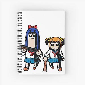 Pop Team Epic Popuko & Pipimi Spiral Notebook