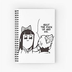 Pop Team Epic STFU Meme Spiral Notebook