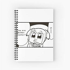 Pop Team Epic You Are Mother F? Spiral Notebook