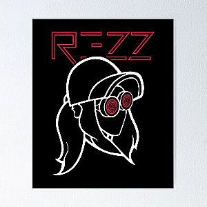 rezz porter robinson art logo music feat wreckno gyrate Poster RB0104