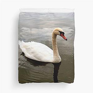 Portishead Swan Duvet Cover