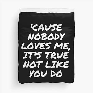 Cause nobody loves me - Portishead - High Quality  Duvet Cover