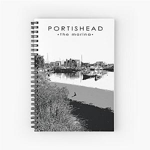 Portishead "The Marina" - Graphic Print Spiral Notebook