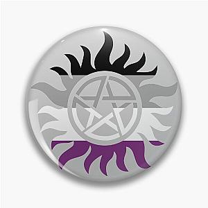 Asexual Anti-Possession Symbol Pin