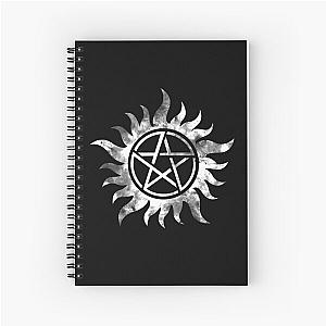 Anti-Possession (white) Spiral Notebook