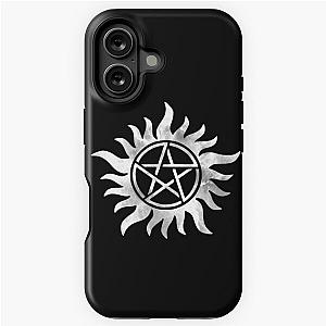 Anti-Possession Sigil- White iPhone Tough Case