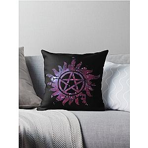 Supernatural Anti-Possession Galaxy Print Throw Pillow