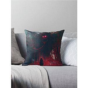 Demonic Possession Throw Pillow