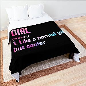 Possession Girl Definition - Funny Possession Lover Comforter