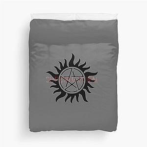 Supernatural anti-possession symbol Duvet Cover