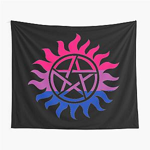 Anti possession symbol bi pride  Tapestry