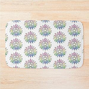 Rainbow Supernatural Anti-Possession Symbol Bath Mat