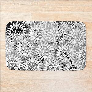 Supernatural Anti Possession Symbol Pattern Bath Mat