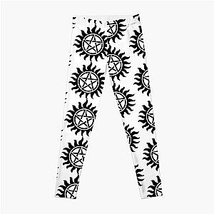 anti possession supernatural tattoo spn Leggings