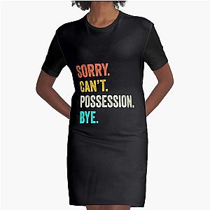 Possession lovers Shirt, Peace Love, Funny Possession Quotes Gift Graphic T-Shirt Dress