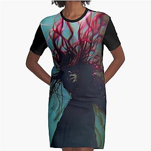 Demonic Possession Graphic T-Shirt Dress