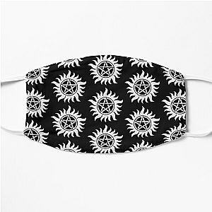 White Anti-Possession Symbol Flat Mask