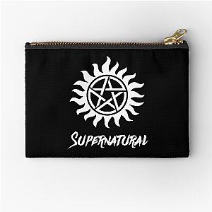 anti possession supernatural tattoo  Zipper Pouch