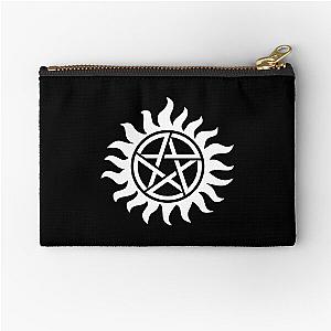 anti possession, supernatural tattoo  Zipper Pouch