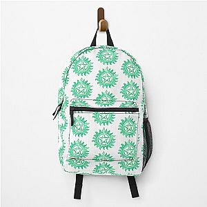 Green Supernatural Anti-Possession Symbol Backpack