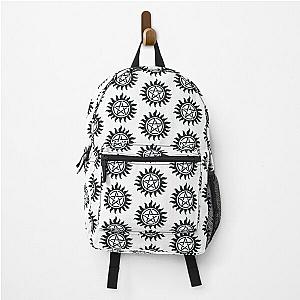 Supernatural Anti Possession Symbol Black Backpack