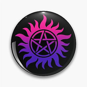 Supernatural Anti-Possession Sigil Bi Pride Pin